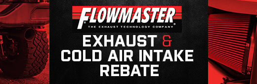 Flowmaster Exhaust and Cold Air Intake Rebate