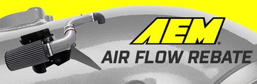 AEM Air Flow Online Rebate