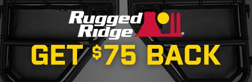 Rugged Ridge Tube Doors Rebate