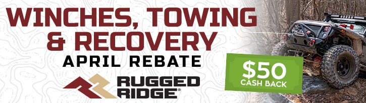 Rugged Ridge Winch Rebate