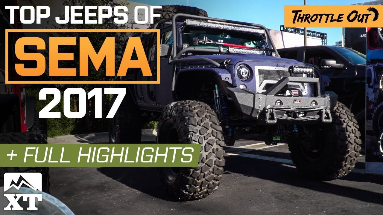 Top Jeep Wrangler Builds Of SEMA 2017 & Full Event Coverage