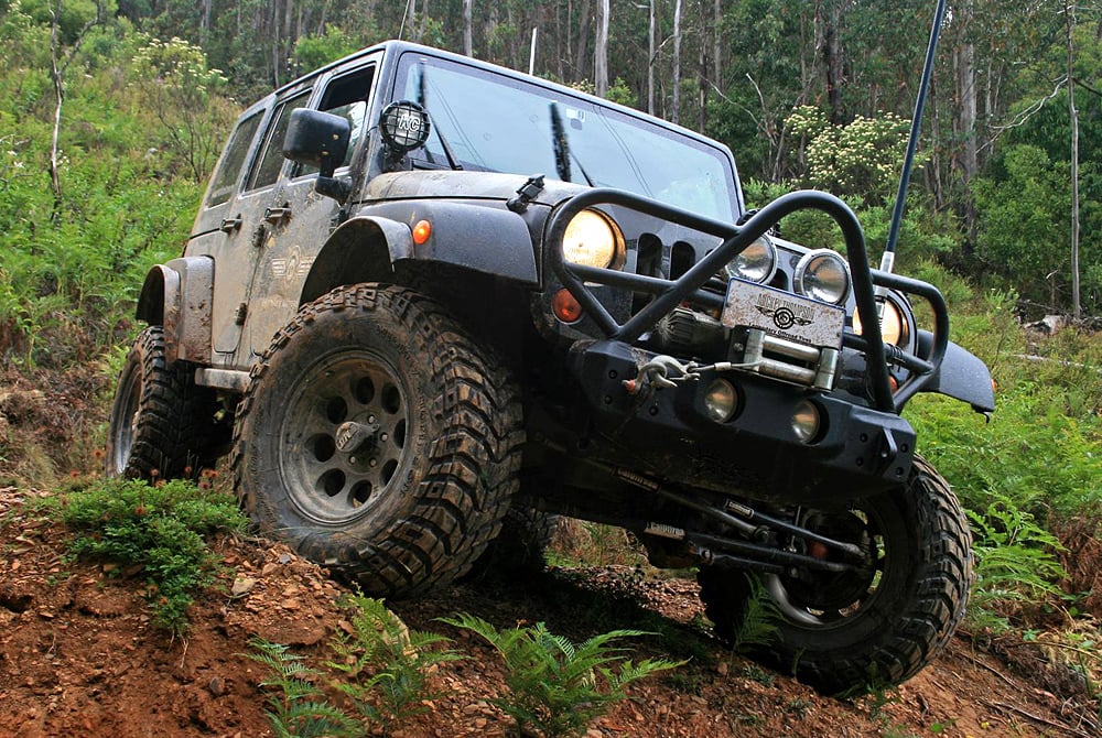 Jeep with Big Tires