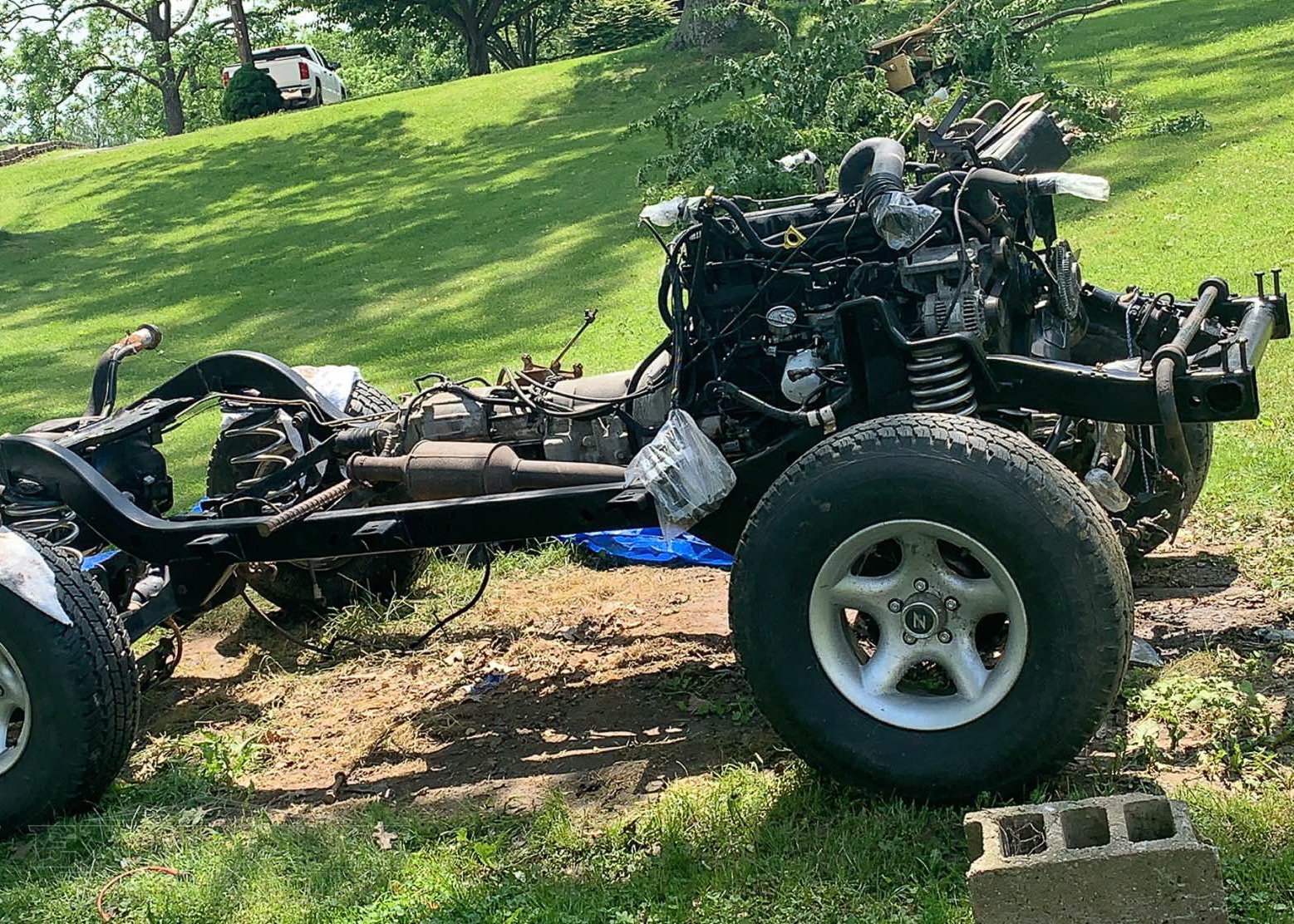 1999 TJ Wrangler without a Body