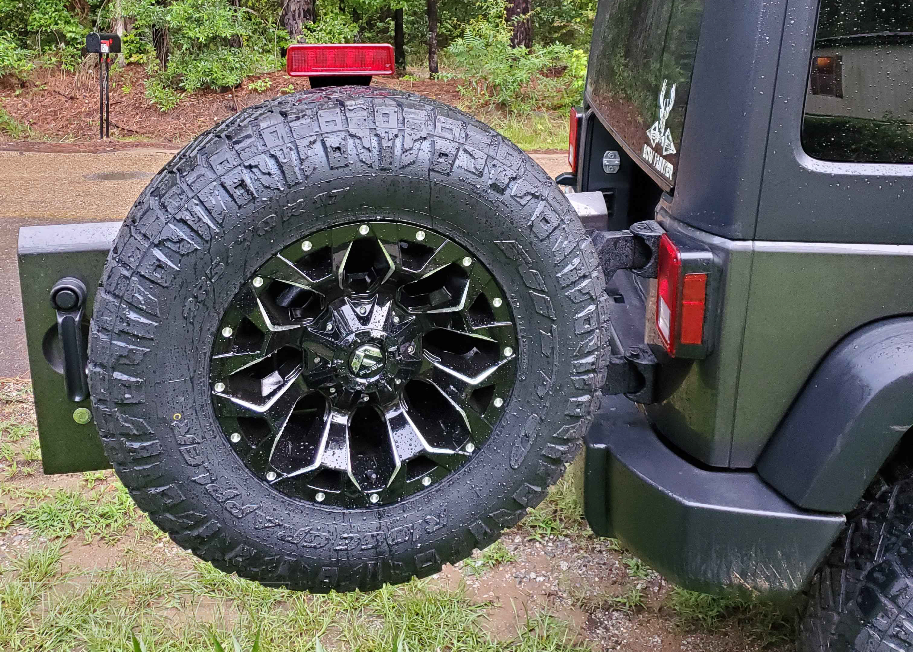 Off-Roading with a Spare & How to Change One