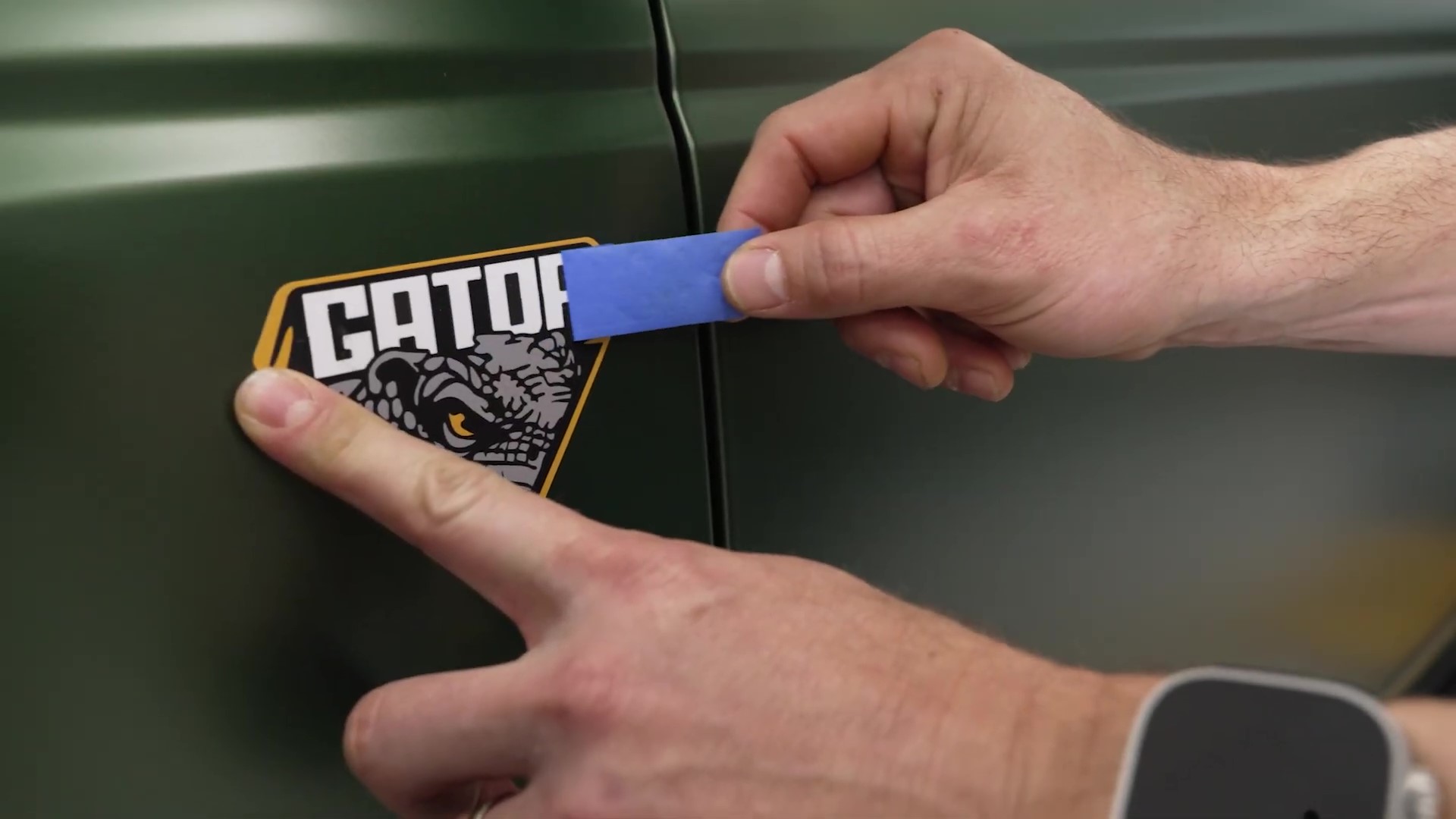 Ford Bronco exclusive Gator badge