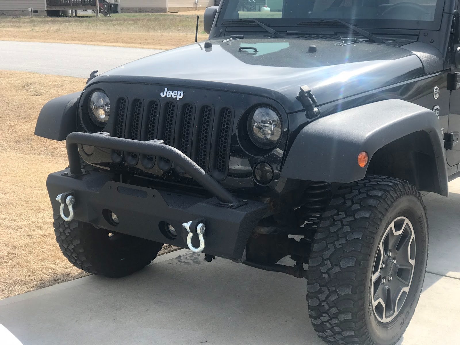 Flat towing a Jeep JK