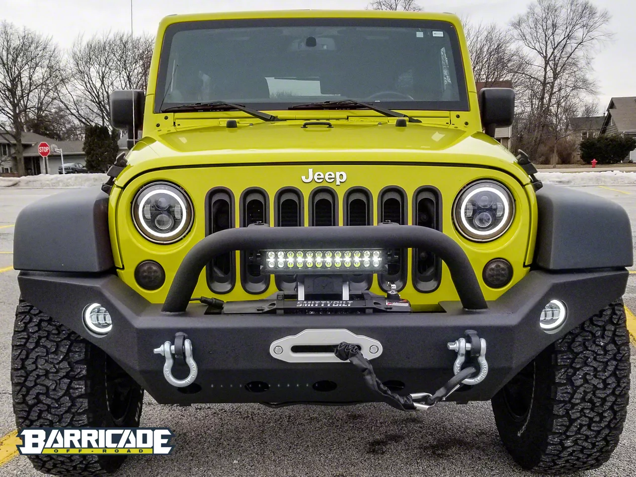 Flat towing a Jeep JK