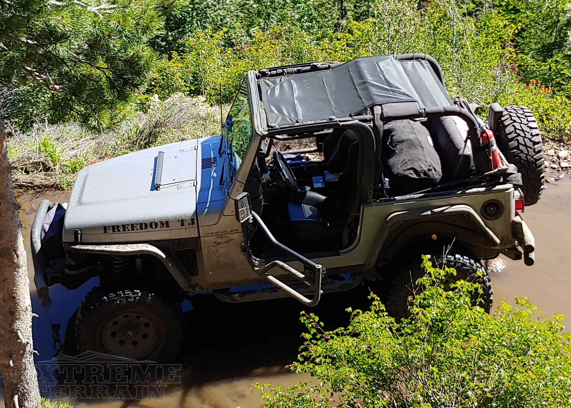 2001 Wrangler with TruShield BIkini Top