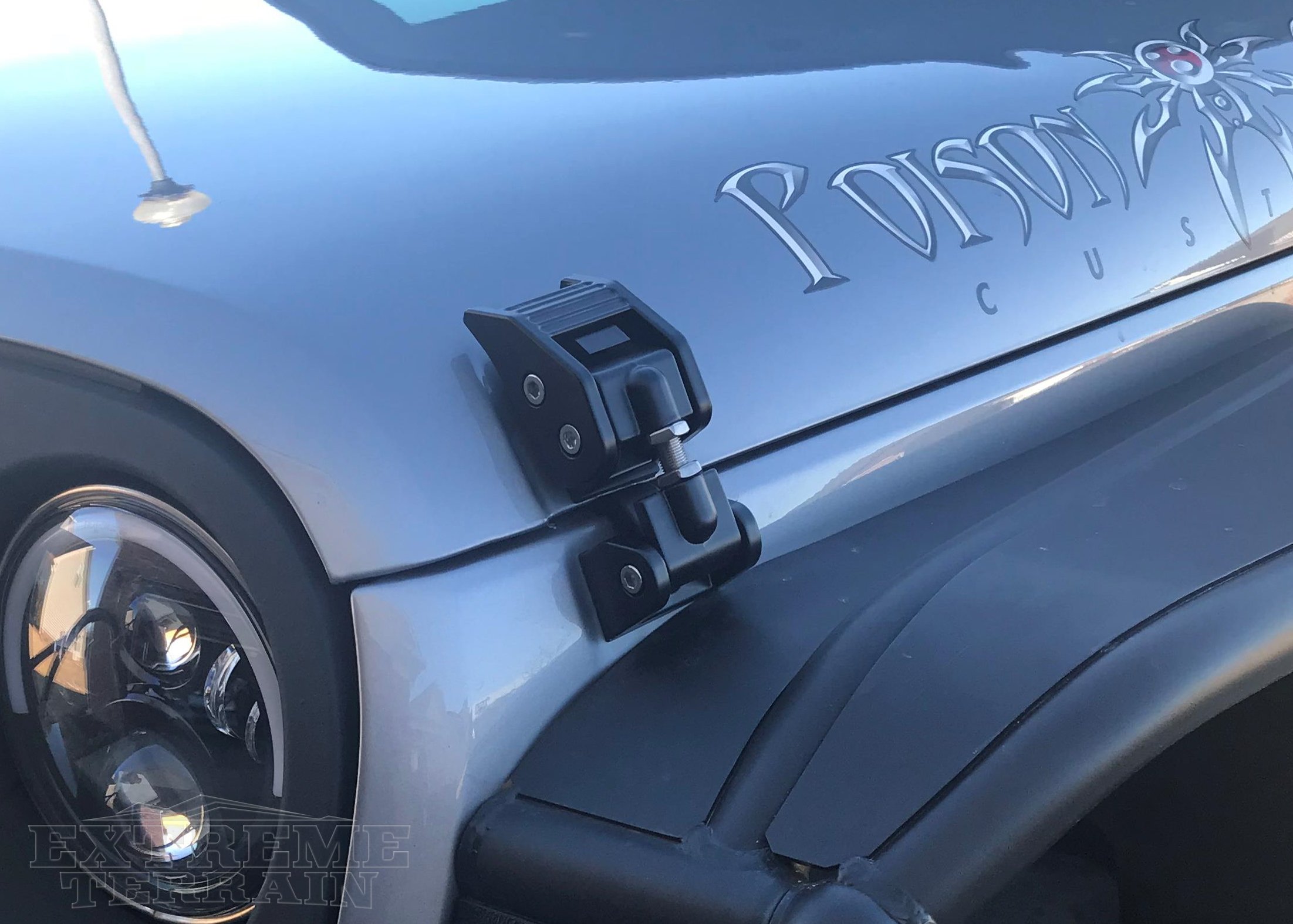 2013 2-Door Wrangler with Rugged Ridge Hood Latches