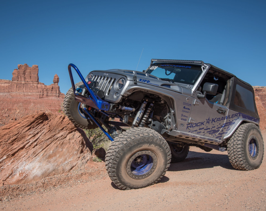 Jeep with Lift Kit