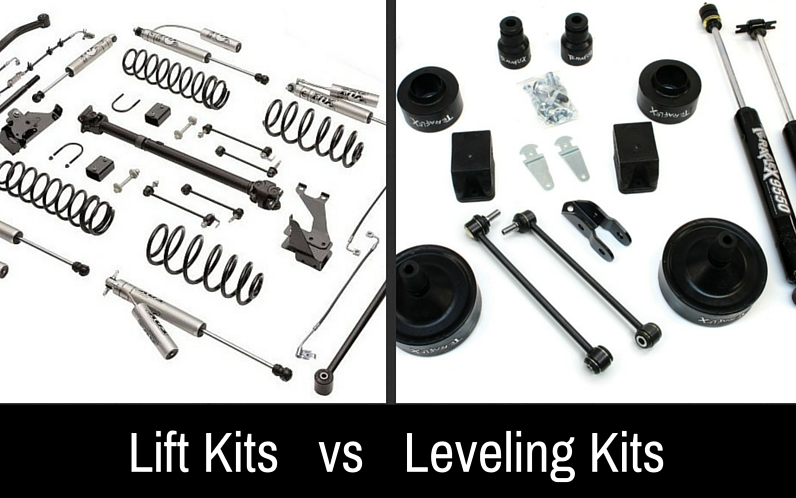 Jeep Lift Kits vs. Leveling Kits