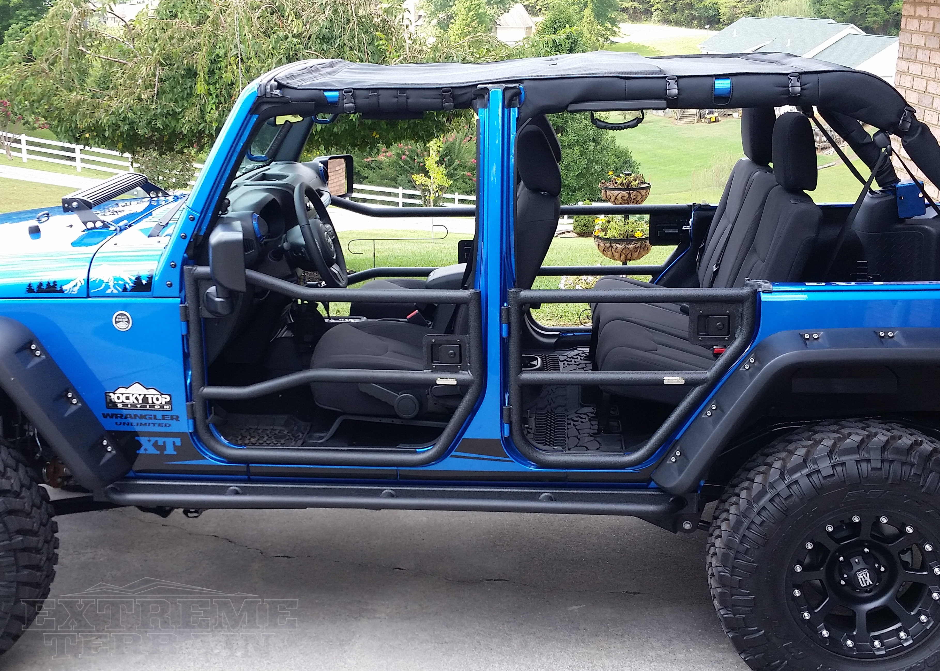 2016 Wrangler with Rugged Ridge Tube Doors