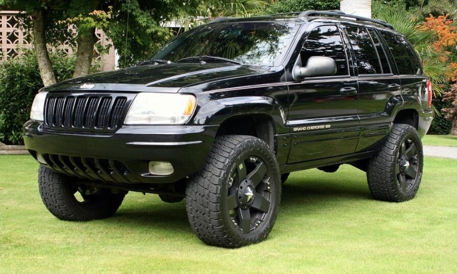 Jeep WJ Capacities and Type