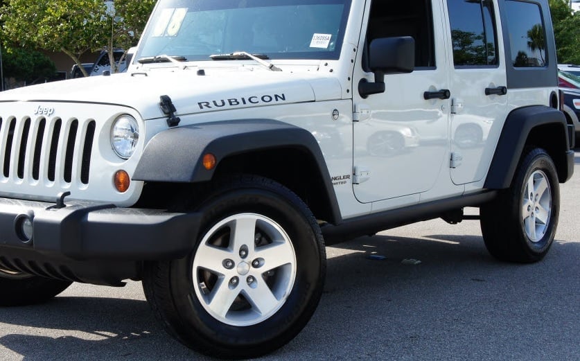 What Size Tires Are On a Stock Jeep JK?