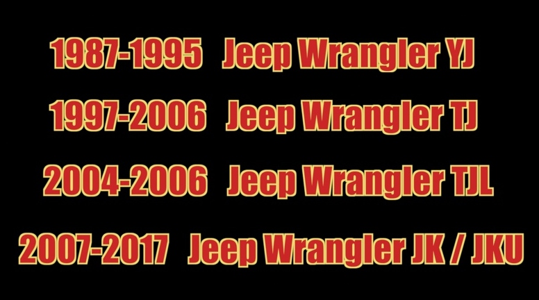 What Do the 2 Letter Jeep Model Mean?