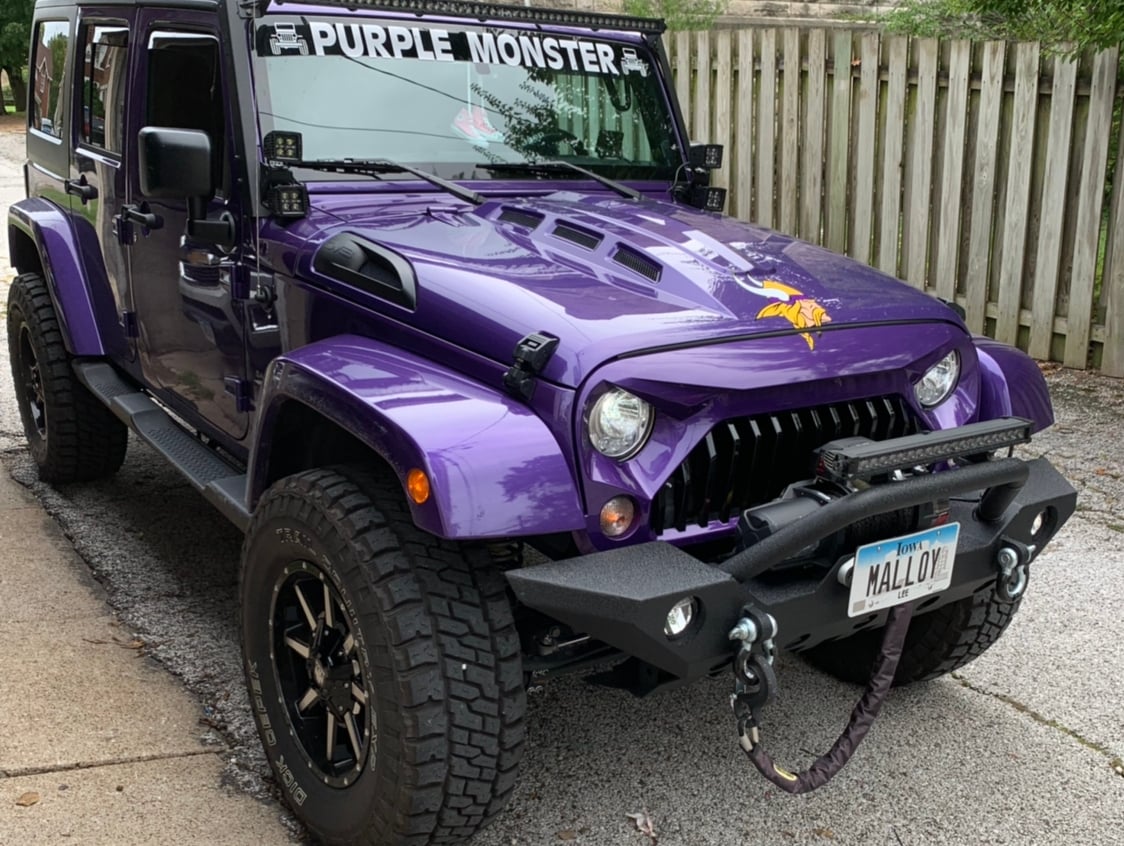 Jeep to make purple Wranglers?