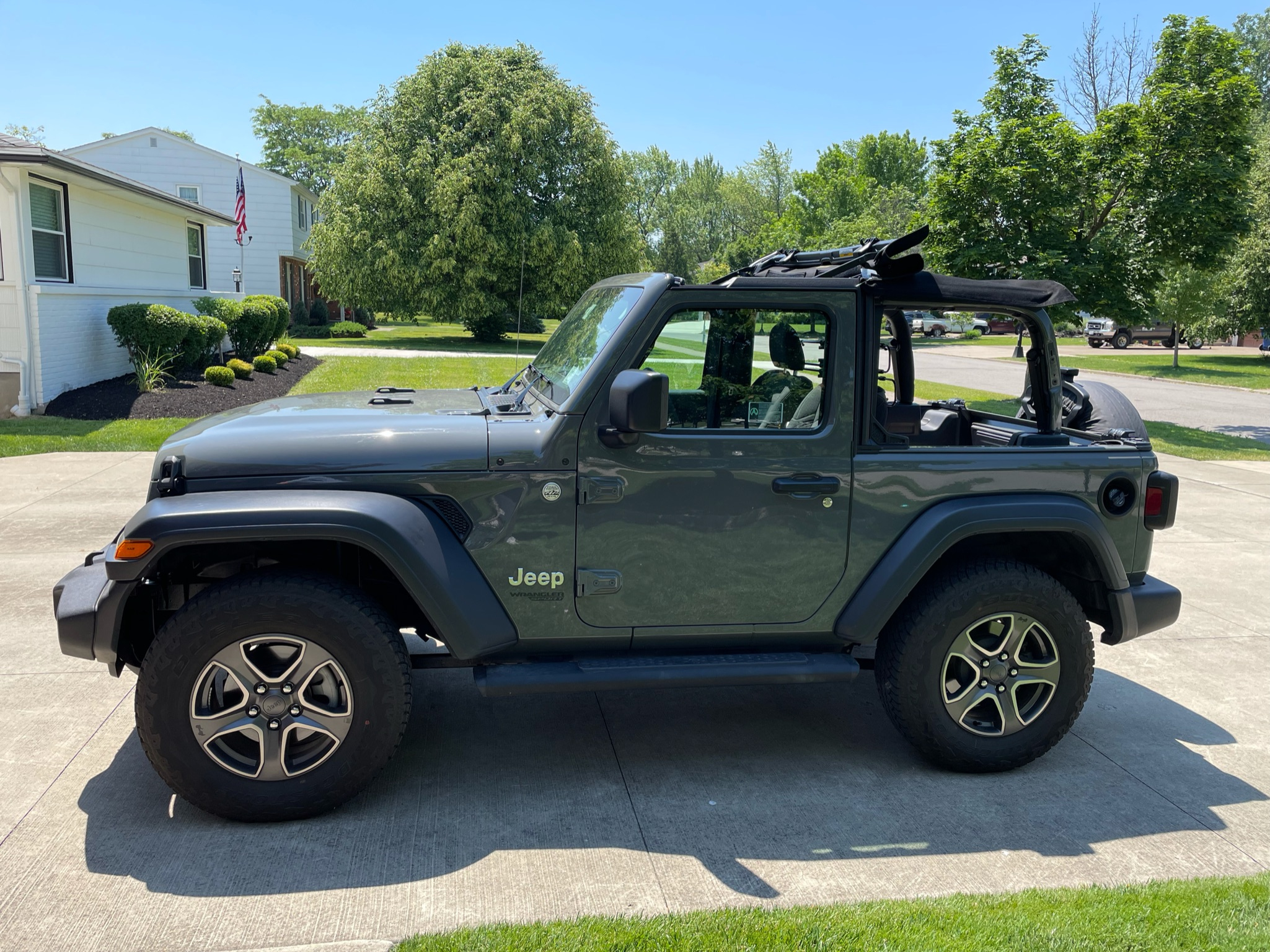 The "No Bow" Bestop Twill Trektop NX