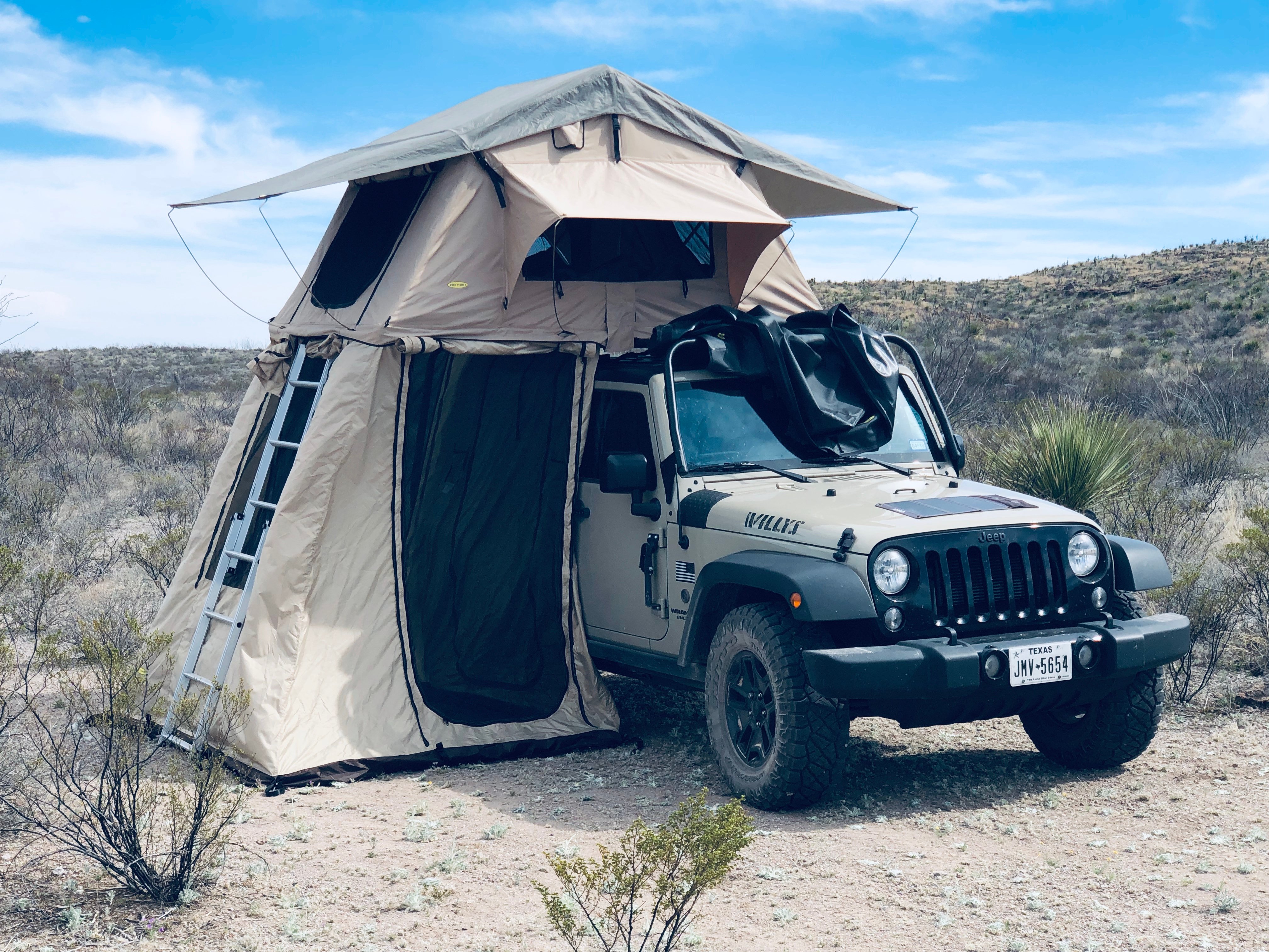 Smittybilt Overlander Tent, Awnings and EPS Inverter Generator