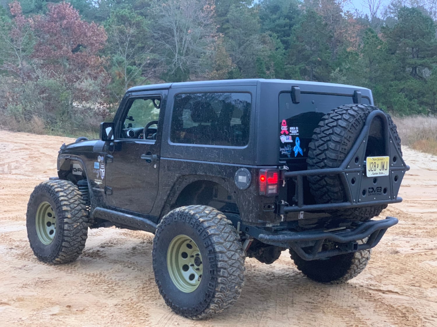 Choice Jeep YJ Spare Tire Carriers