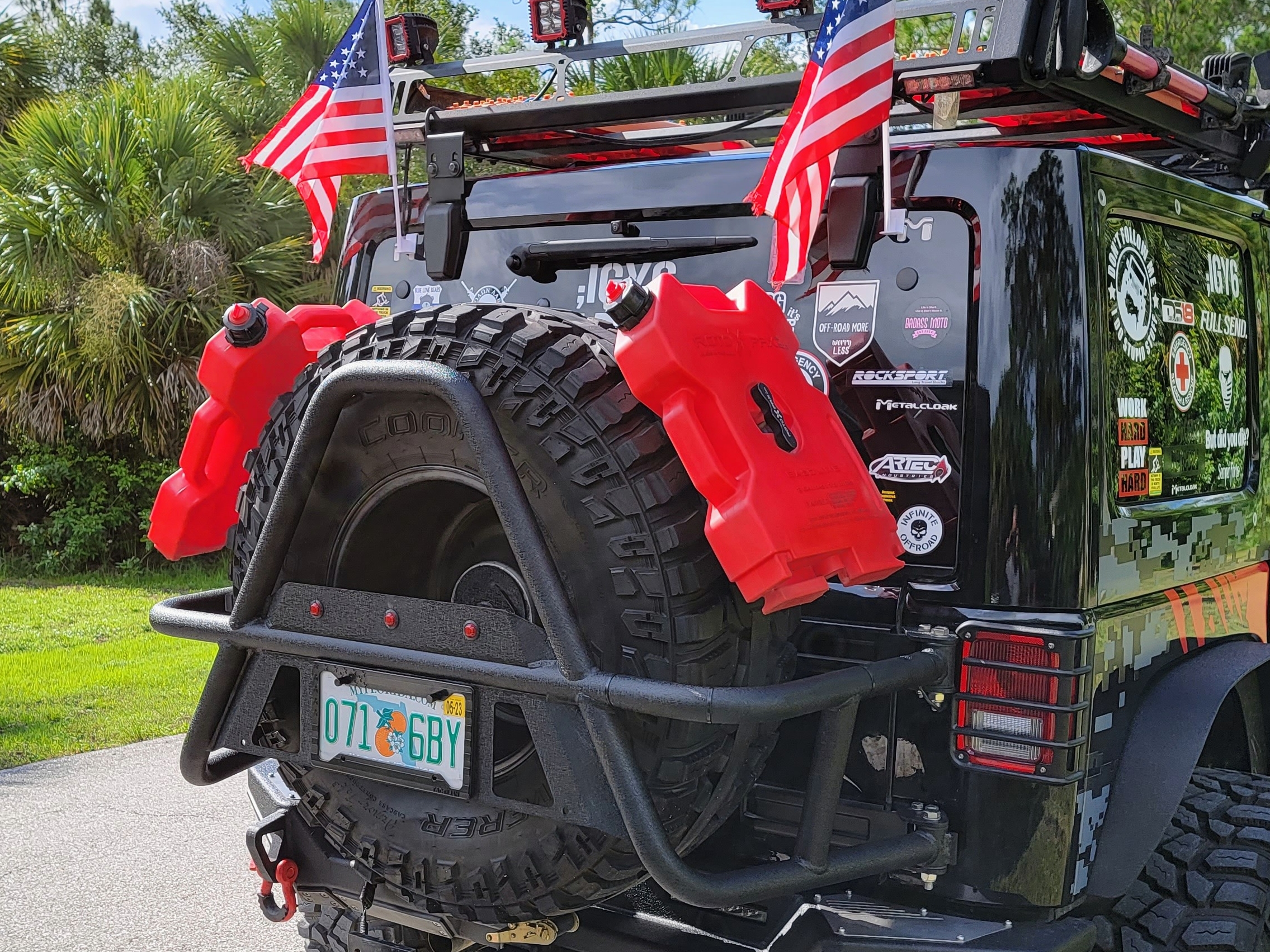 Swing-Out vs. Bumper-Mounted vs. Tailgate Jeep JK Tire Carriers: Explore the Pros & Cons