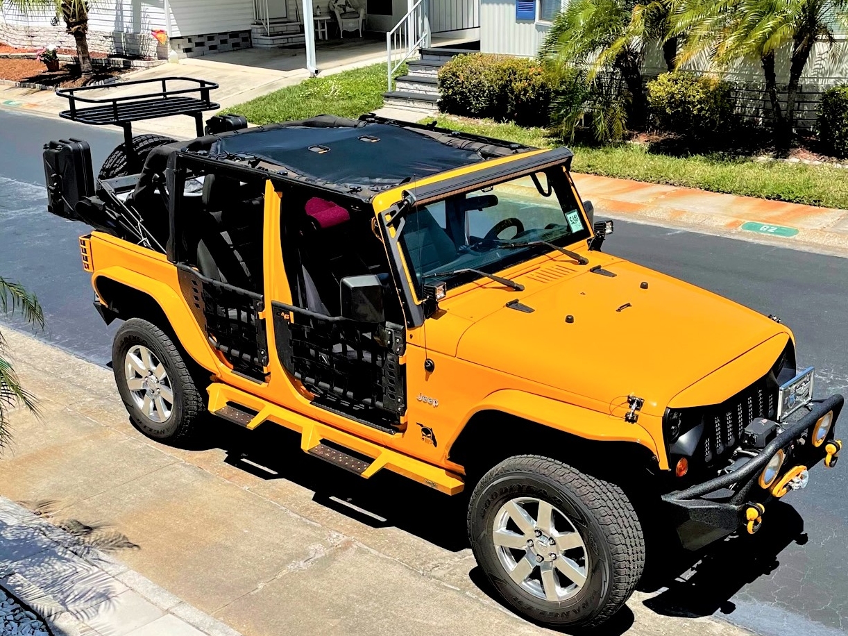 Jeep Wrangler summer top options for open-air driving
