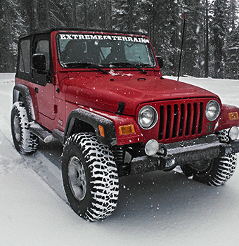 1997 2006 jeep wrangler tj parts accessories barricade hd rock sliders w led rock lights