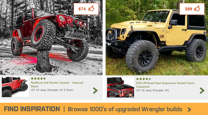 2007 2018 Jeep Wrangler Jk Accessories Parts Extremeterrain