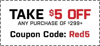 Take $5 off any purchase of $299 or More @ ExtremeTerrain.com