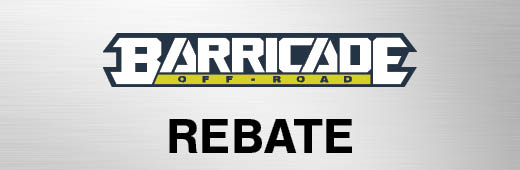 Barricade Rebate