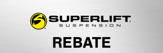 Superlift Lift Kit Rebate