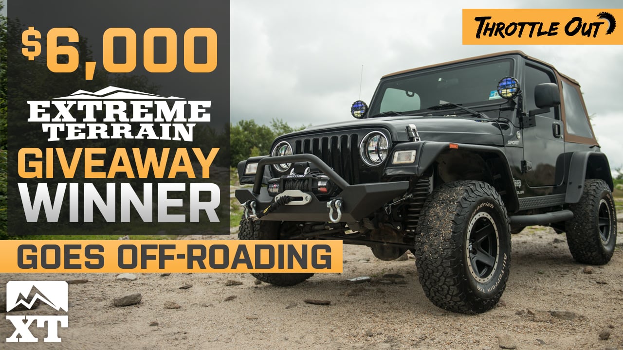 $6000 ExtremeTerrain Sweepstakes Winners Jeep Wrangler TJ Build + Off Roading Review