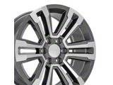 CV44 Gunmetal Machined 6-Lug Wheel; 20x9; 24mm Offset (04-15 Titan)
