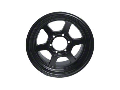 P37 Black 6-Lug Wheel; 16x8; 0mm Offset (05-15 Tacoma)