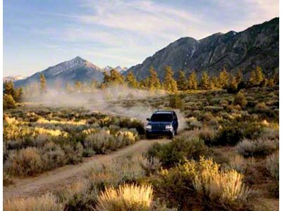 2007 Jeep Grand Cherokee Two Track Road Refrigerator Magnet