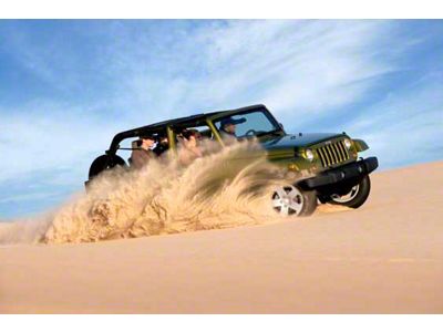 2007 Jeep JK Wrangler Dunes Refrigerator Magnet