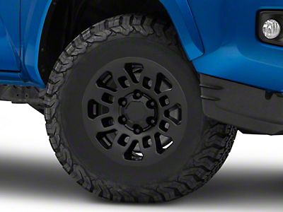 KMC Tacoma Trail Satin Black 6-Lug Wheel; 16x8; 0mm Offset 