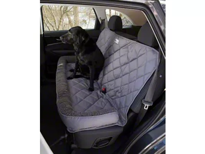 3 Dog Pet Supply No-Slip Bolster Fleece Seat Protector; Gray (Universal; Some Adaptation May Be Required)