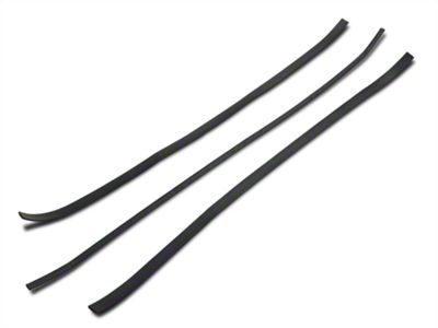 3-Piece Hard Top Seal Kit (87-06 Jeep Wrangler YJ & TJ)