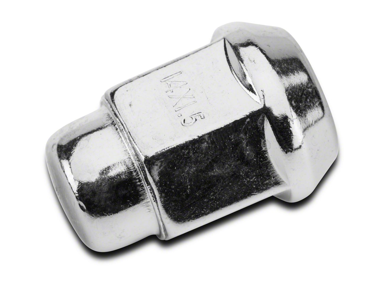 【のるん】 Jeep Wrangler Chrome Acorn Lug Nut Kit; 13/16; Set of 20 (18-26
