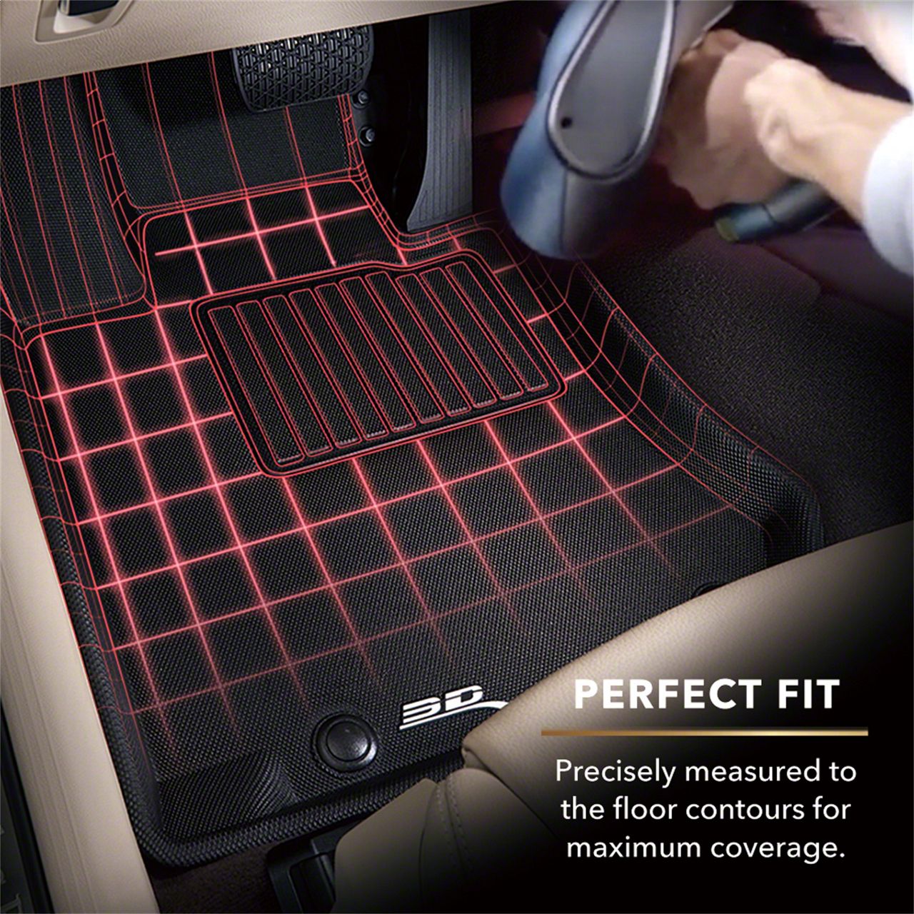 Kagu All-Weather Custom Fit Floor Liner for Bronco Sport