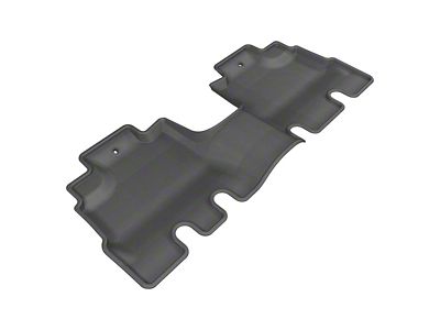 3D MAXpider KAGU Series All-Weather Custom Fit Rear Floor Liner; Black (14-18 Jeep Wrangler JK 4-Door)