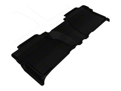 3D MAXpider KAGU Series All-Weather Custom Fit Rear Floor Liners; Black (07-13 Tundra Double Cab)