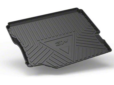 3W All Weather Cargo Liner; Black (18-25 Jeep Wrangler JL 4-Door w/ Subwoofer, Excluding 4xe)