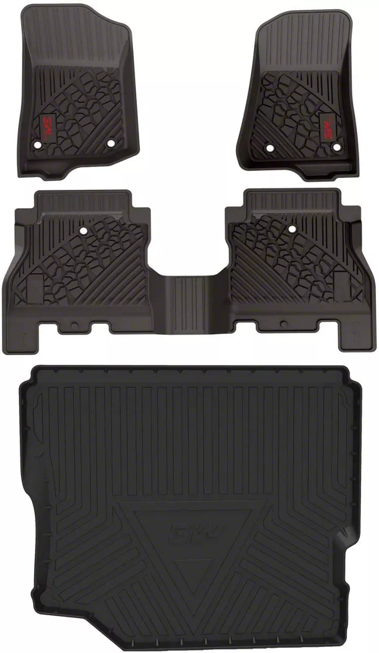 TAPPETINI ANTERIORE ORIGINALI Mopar OEM Jeep Wrangler Tipo JK 4 Porte
