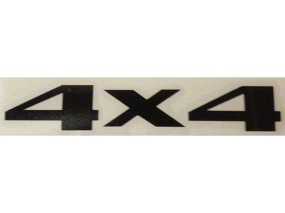 SEC10 4x4 Decal; Rainbow