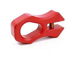 Synthetic Rope Winch Shackle; Red