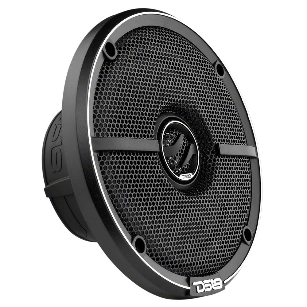 DS18 Jeep Wrangler ZXI 6.50-Inch 2-Way Coaxial Speakers with