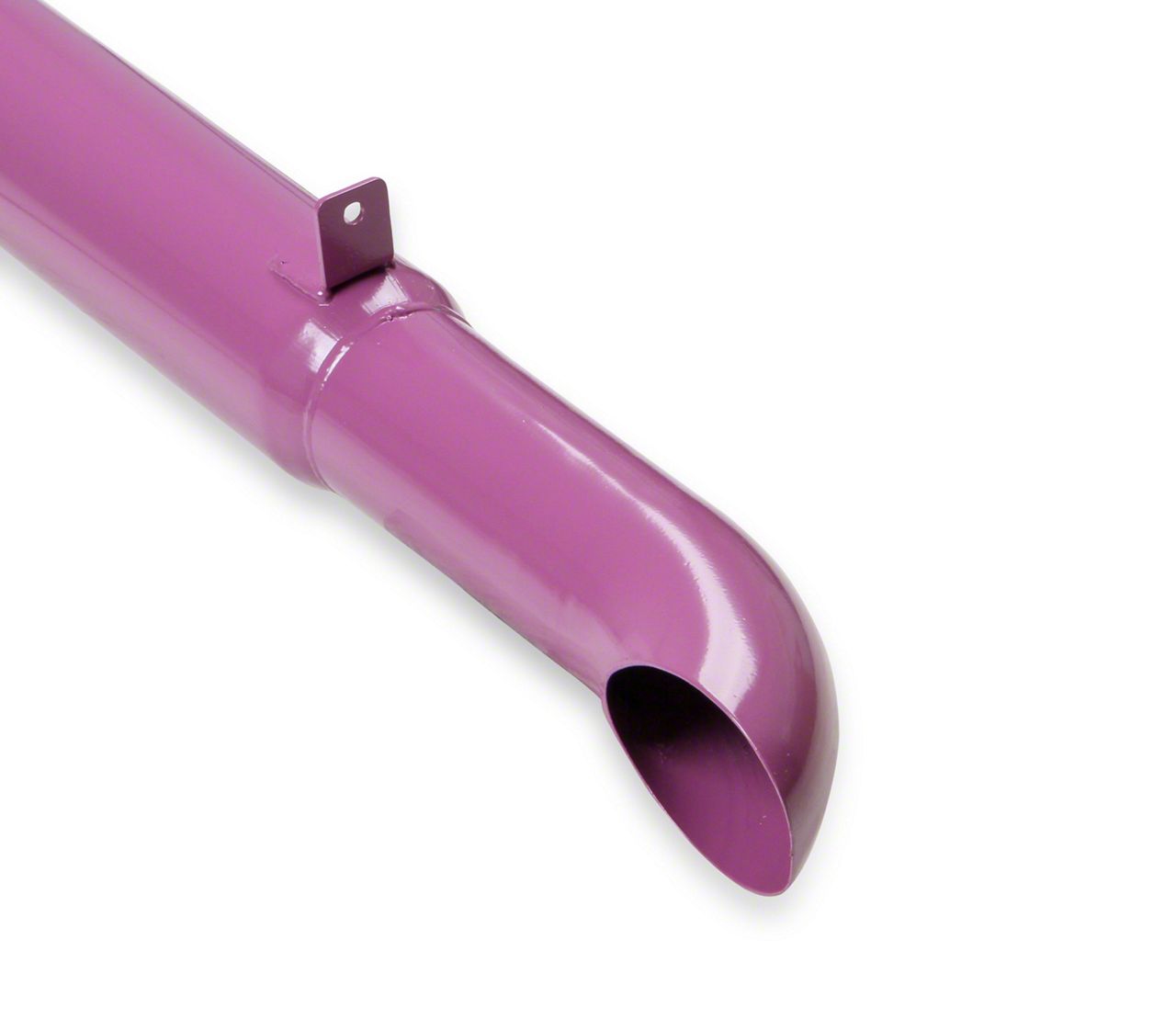 Flowtech Jeep Wrangler Purple Hornies Turn-Down Glasspack Muffler