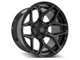 4Play 4P06 Brushed Black Wheel; 20x10; -18mm Offset (22-25 Jeep Grand Cherokee WL)