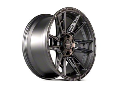 4Play Sport2.0 4PS20 Matte Black Wheel; 20x9; 18mm Offset (07-18 Jeep Wrangler JK)